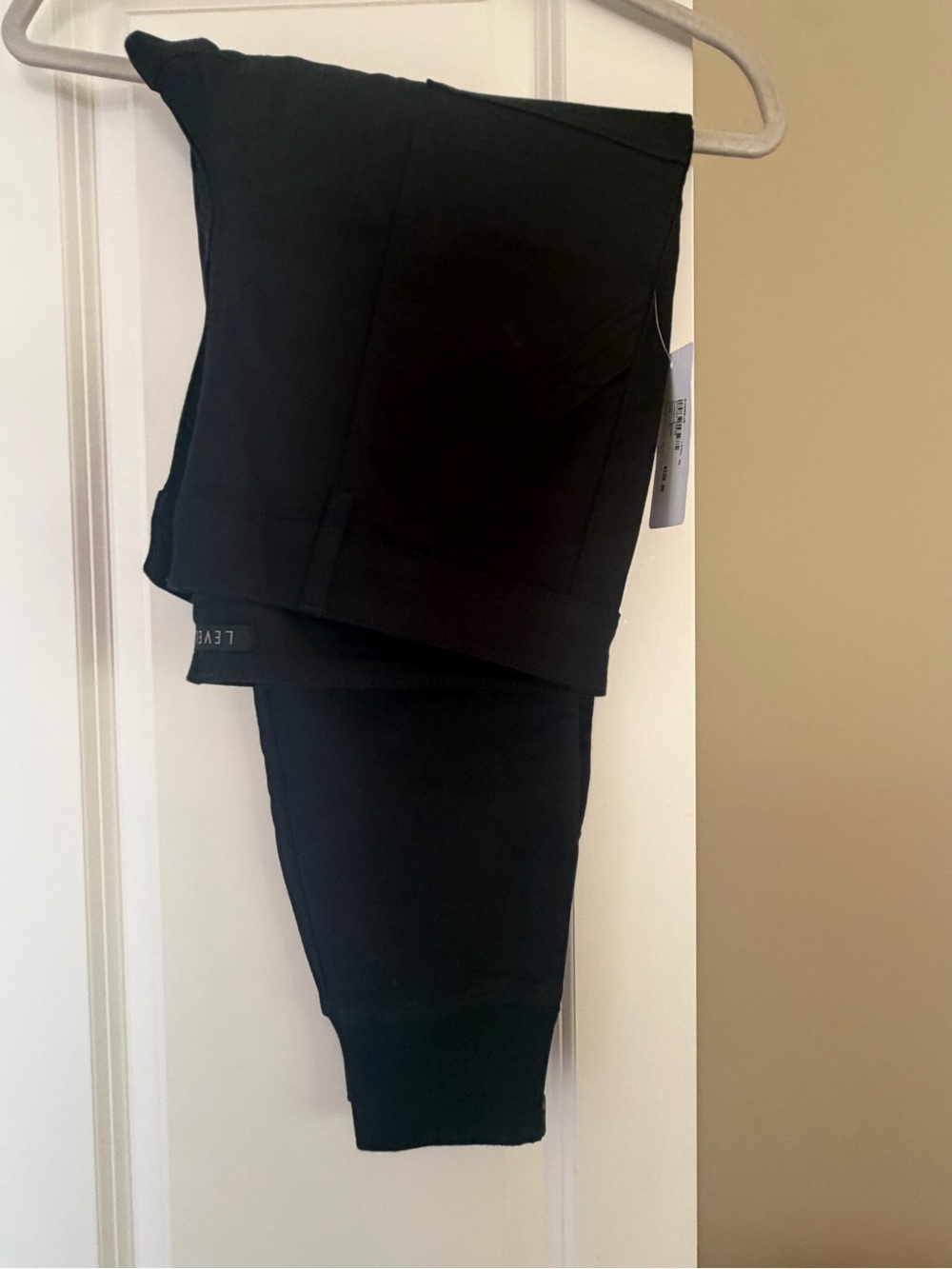 NWT EVEREVE Jolie Utility Pants Black Size 31